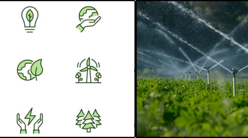organic farming and water conservation