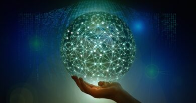 blockchain globe